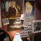 A peek inside Sabrina’s bedroom, which Lisa Soper said was designed to reflect duality and conflict. There’s also a Friday the 13th-esque poster, which Soper said is Sabrina’s original work.